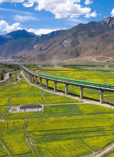 China-Tibet Train Link