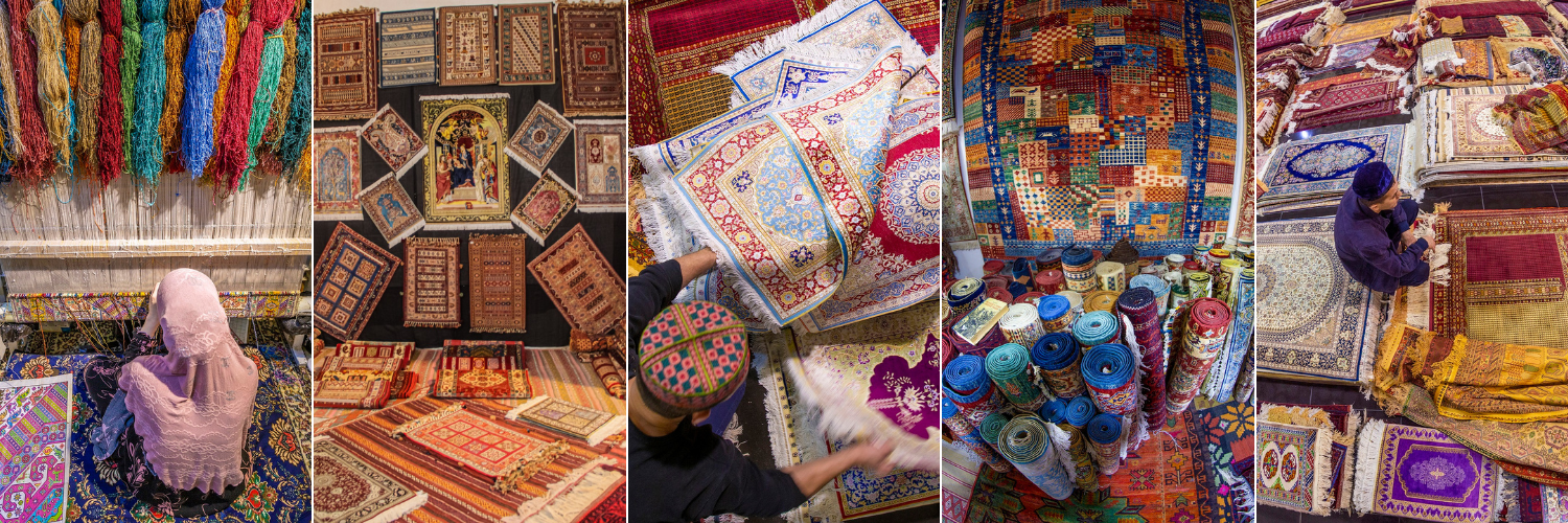 Elegance Underfoot - The Allure of Silk Carpets in Uzbekistan