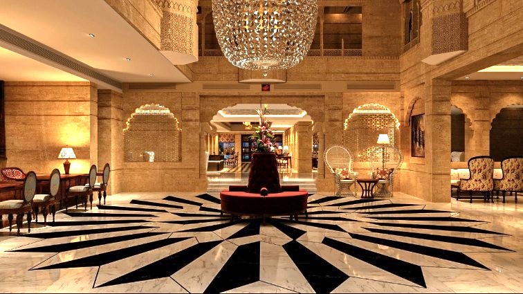India - New Palatial Rajasthani Hotel