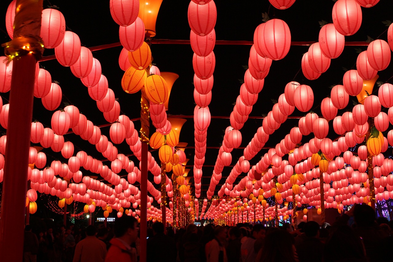 Taiwan Sky Lantern festival 1