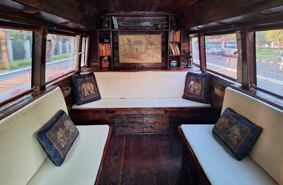 Burma Bus interior