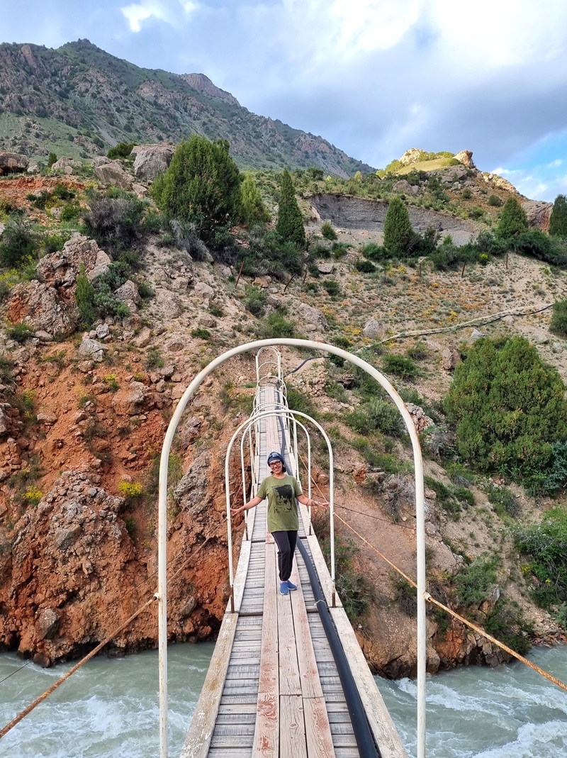 Aliya at Noffin, Tajikistan