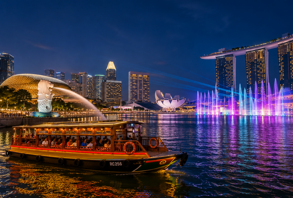 Singapore: Marina Bay Lights